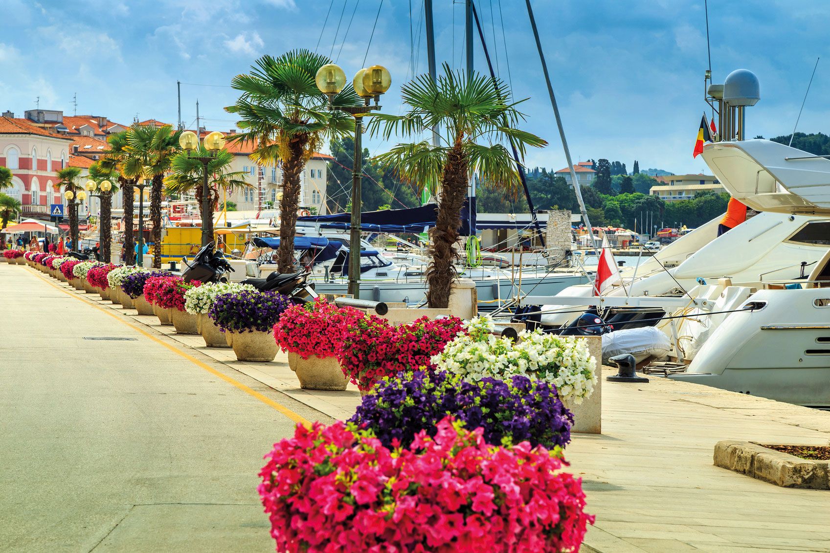 Porec Sommer Sonne Strand Meer Busreise Kroatien Istrien